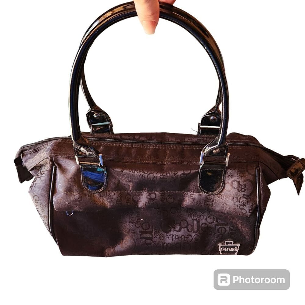 Caboodles Logo Branded Shoulder Makeup Travel Bag Y2K Utility Travel Vacation